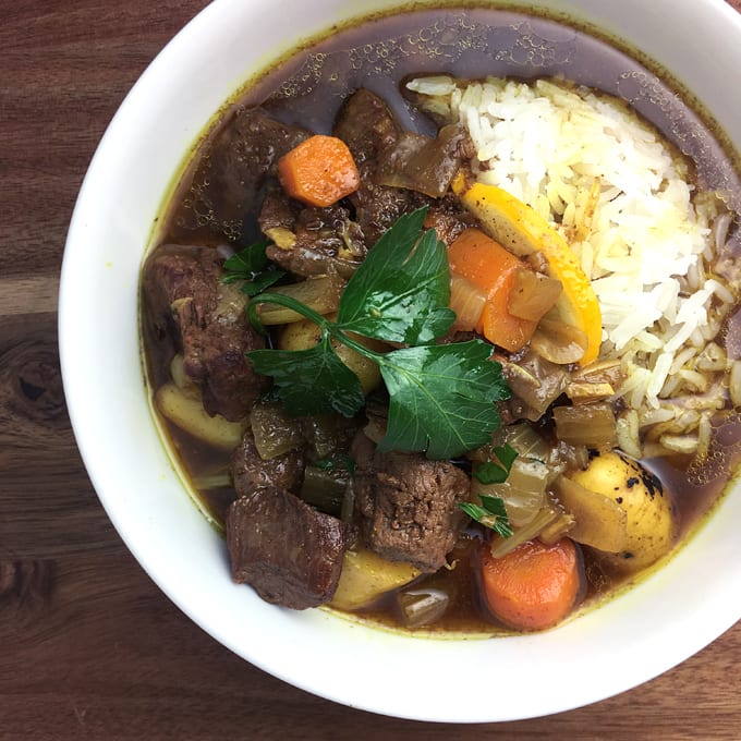 Curry Elk Stew Wild Game Recipes NevadaFoodies Elk, Antelope and