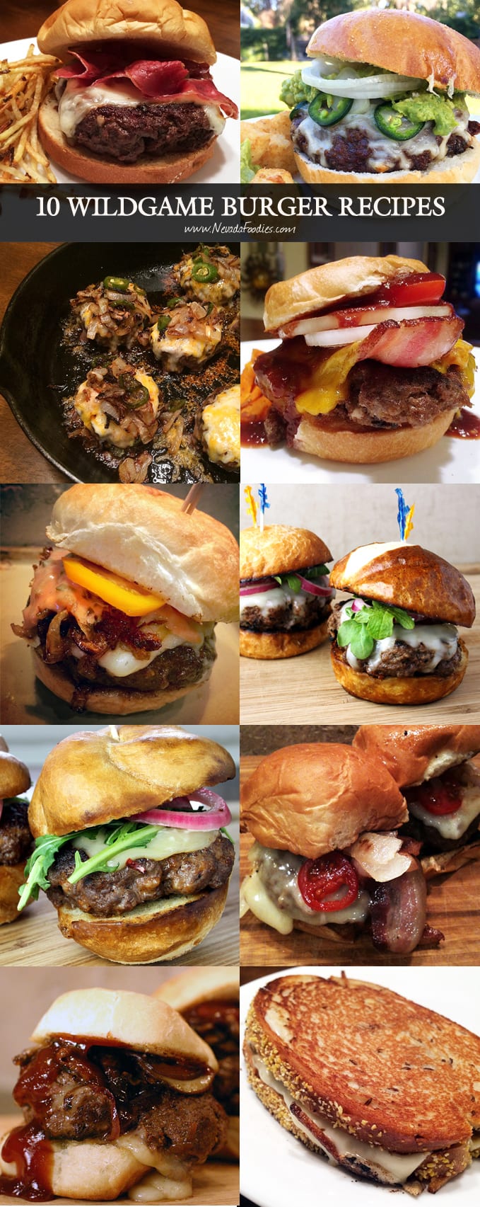 10 Wildgame Burger Recipes