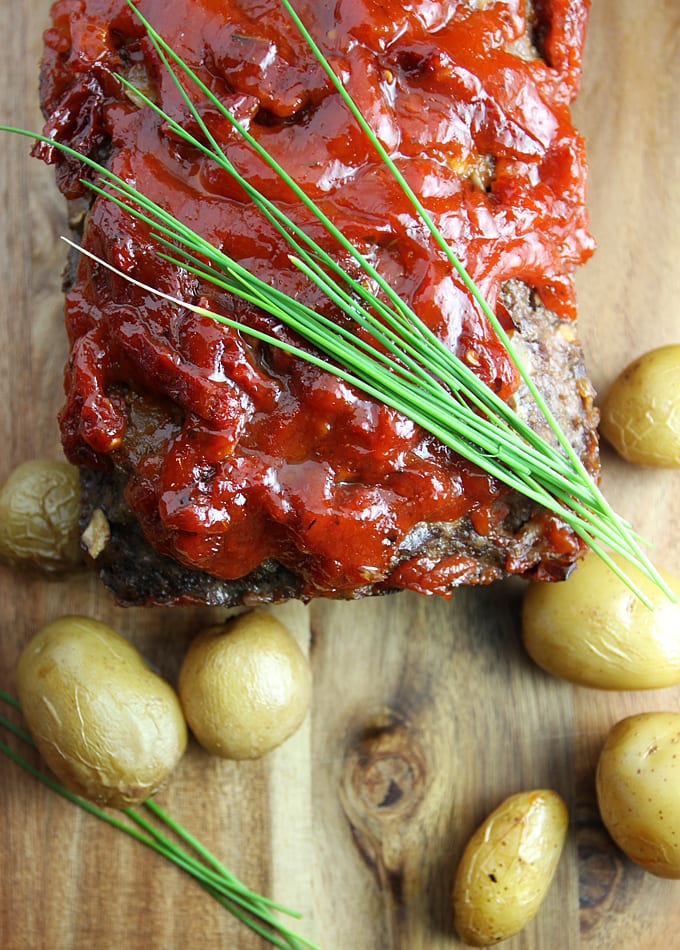 Elk Meatloaf with Sun-Dried Tomatoes