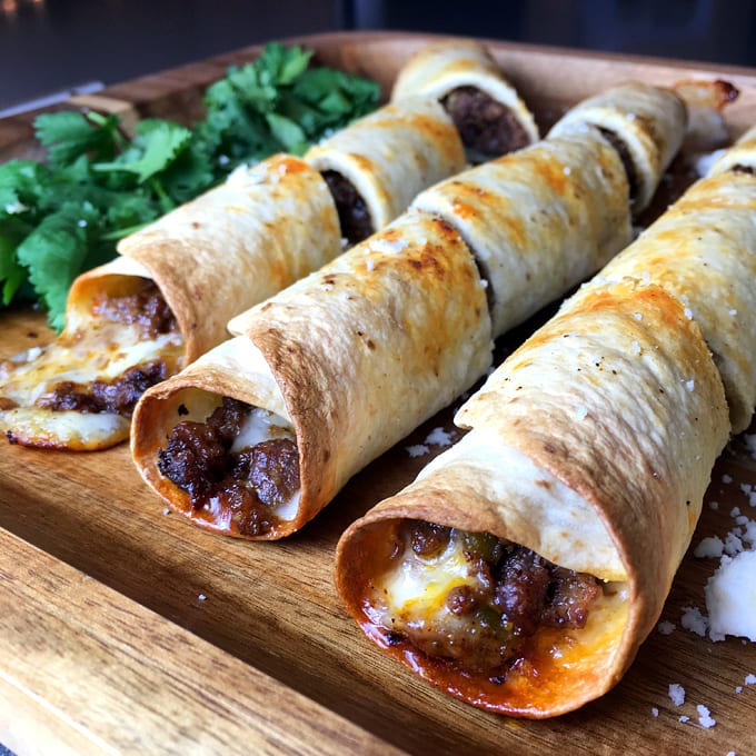 Antelope Taquito Appetizers | Wild Game Cuisine - NevadaFoodies