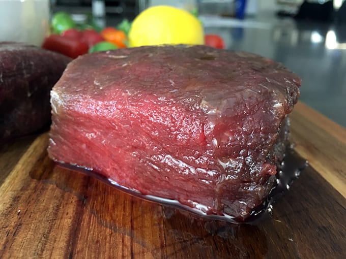 Citrus-Marinated Elk Steaks