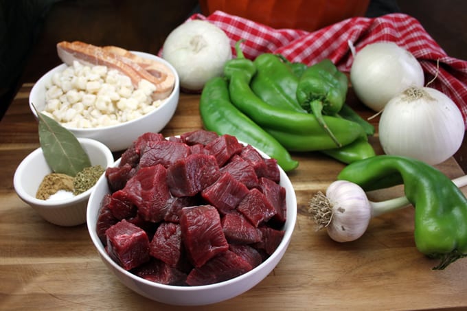 Venison Green Chile Stew with a Kick