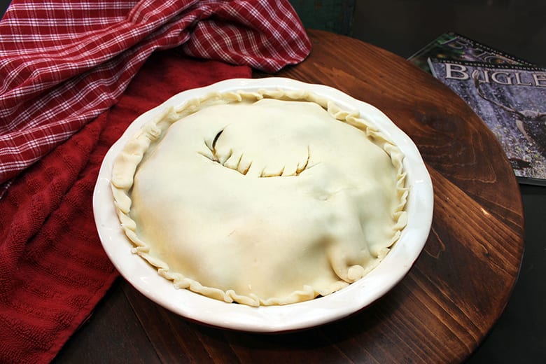 Baked Elk Meat Pie